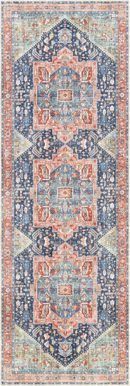 Modern Loom Aaronnie AAI-2311 Multi-Colored Power Loomed Natural Fiber Rug