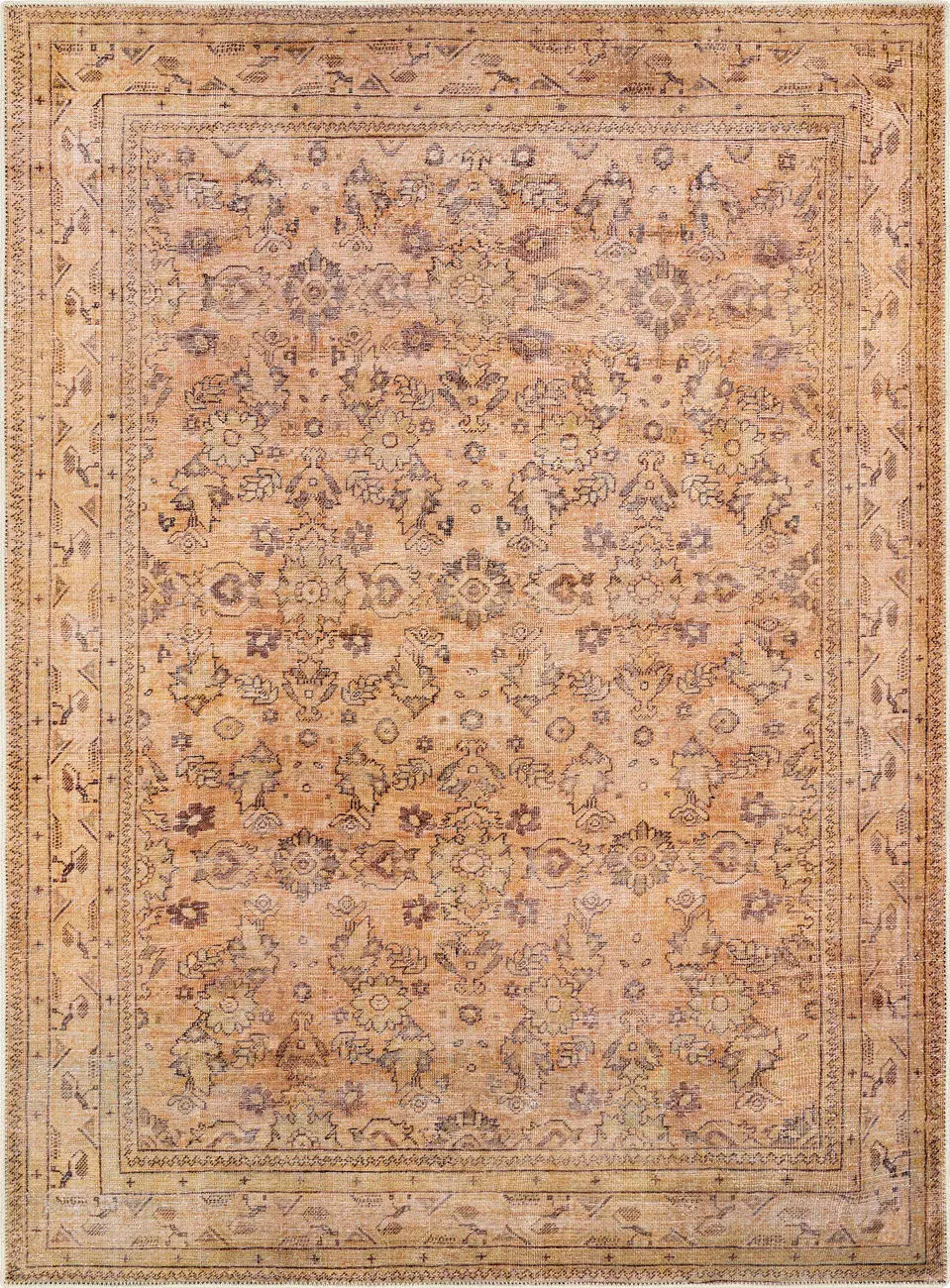 Amelie AML-2338 Beige Power Loomed Natural Fiber Natural Fiber Rug