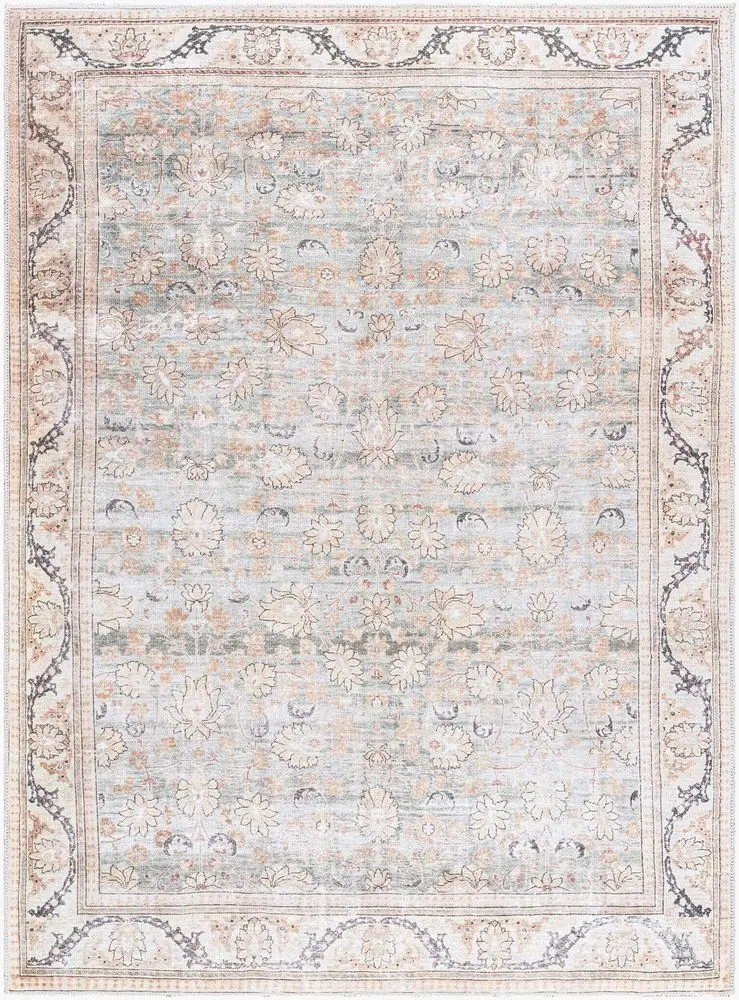 Amelie AML-2398 teal Rug