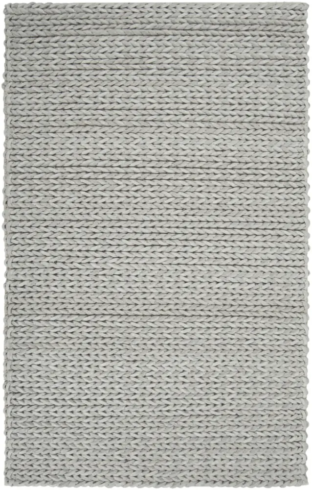 Anchorage ANC-1001 Taupe Silk Felt Rug