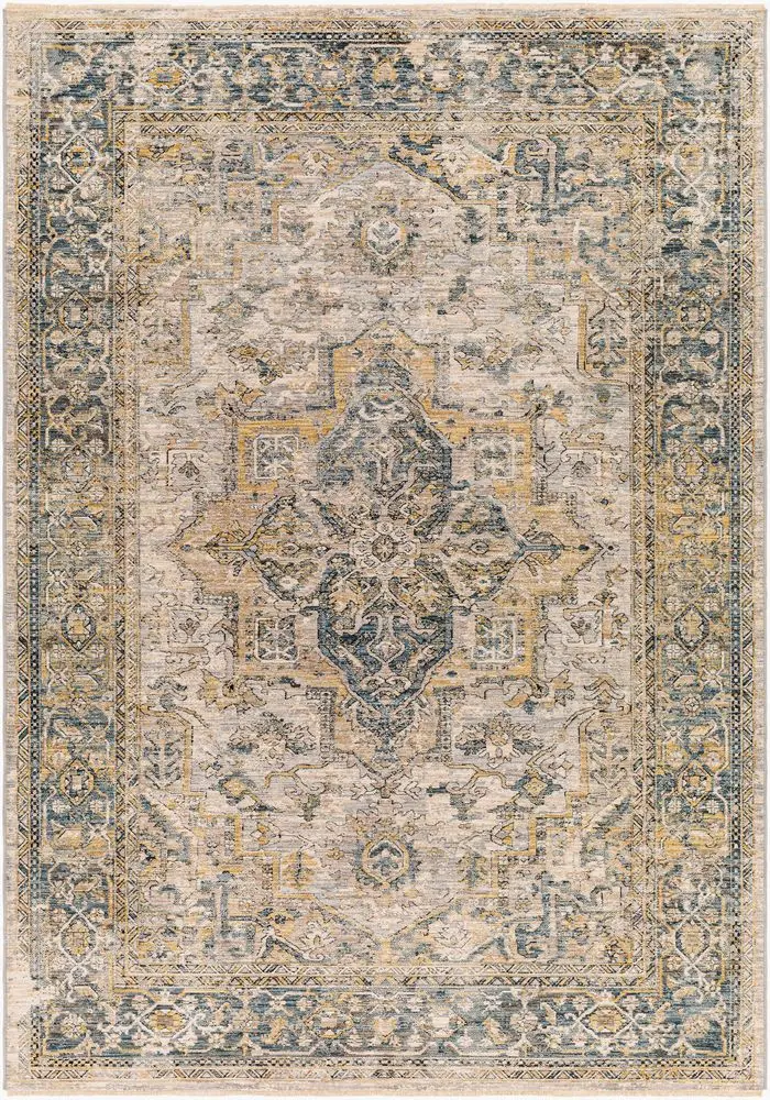 Aspendos APS-2321 teal Rug
