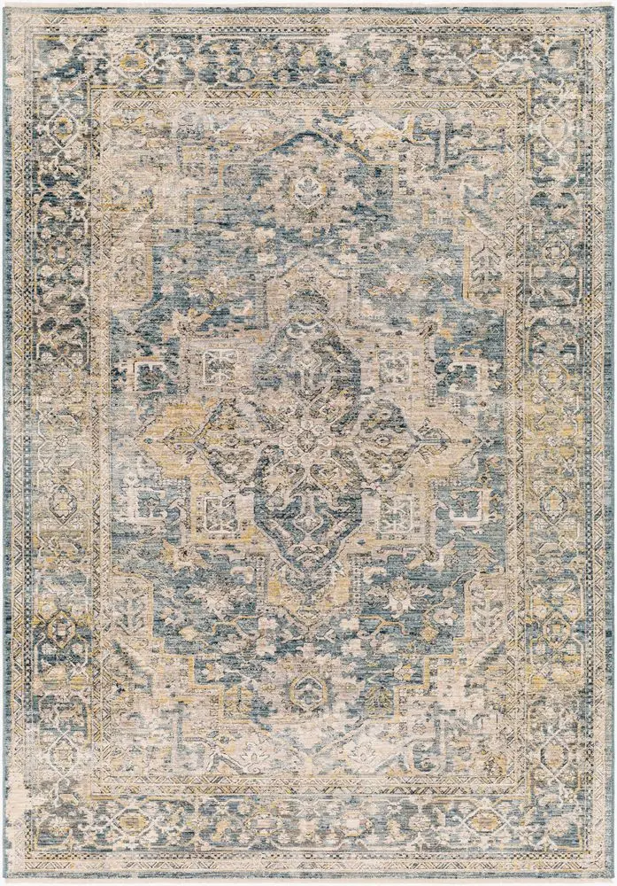 Aspendos APS-2323 teal Rug