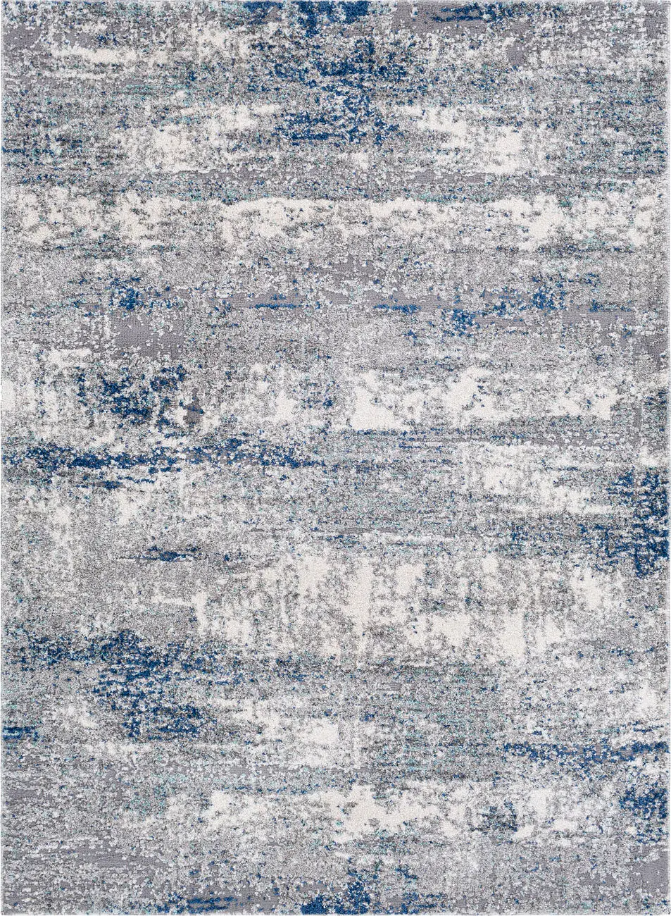 Modern Loom Andorra ARD-2301 Blue Power Loomed Synthetic Rug