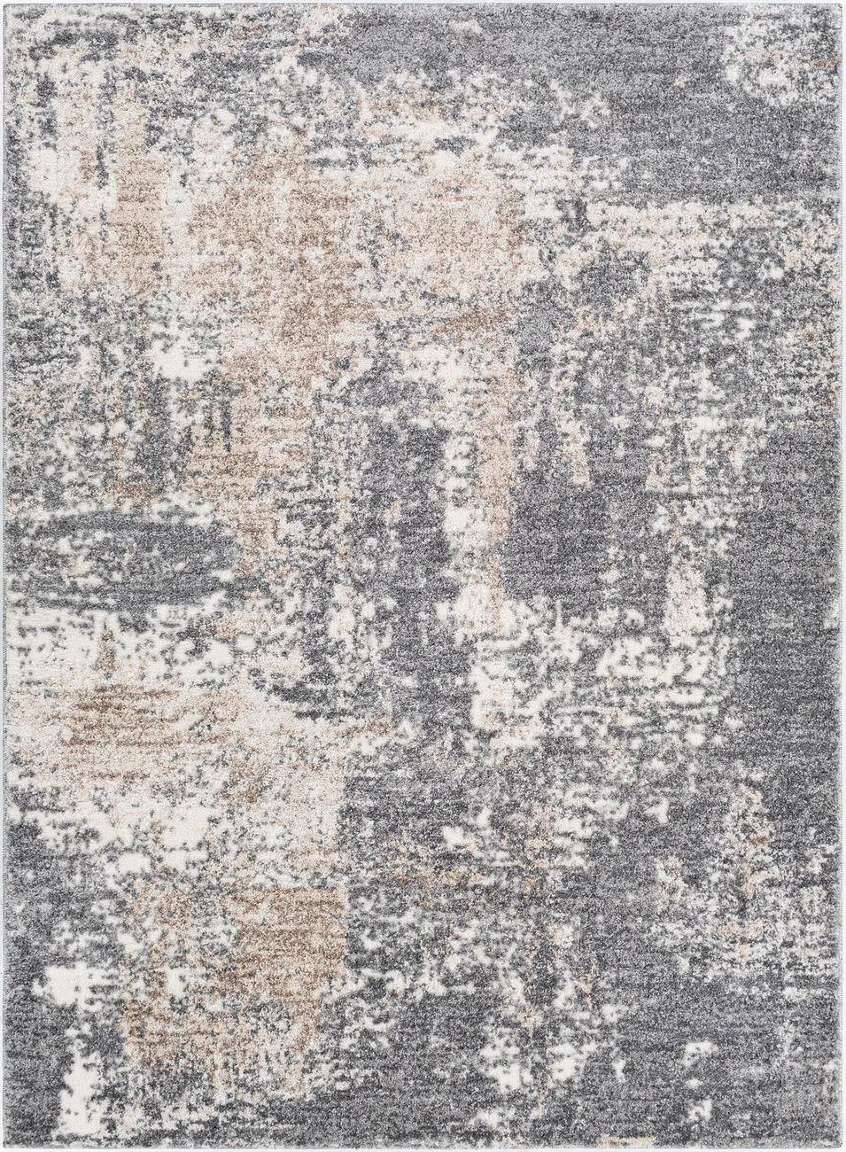Modern Loom Andorra ARD-2302 Gray Power Loomed Synthetic Rug