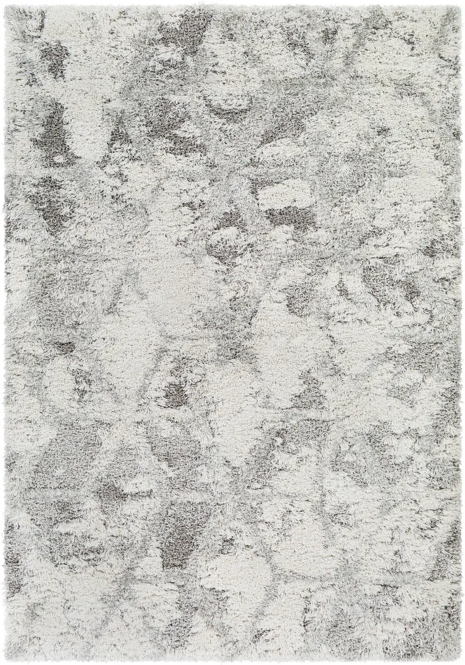 Modern Loom Alta Shag ASG-2302 Gray Power Loomed Synthetic Rug
