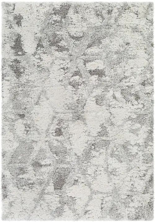 Modern Loom Alta Shag ASG-2302 Gray Power Loomed Synthetic Rug