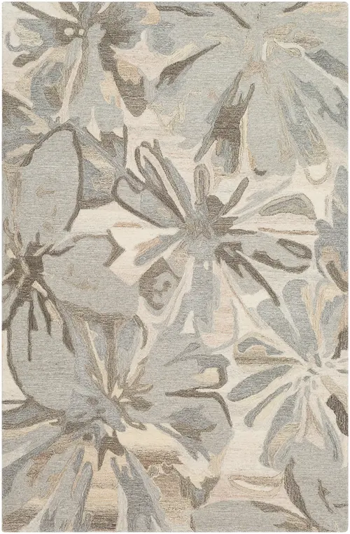 Surya Athena ATH-5150 Taupe Transitional Floral Rug