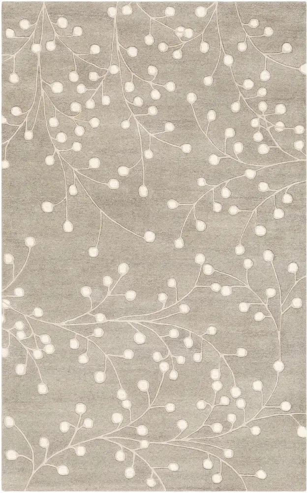 Athena ATH-5157 Medium Gray Transitional Wool Rug