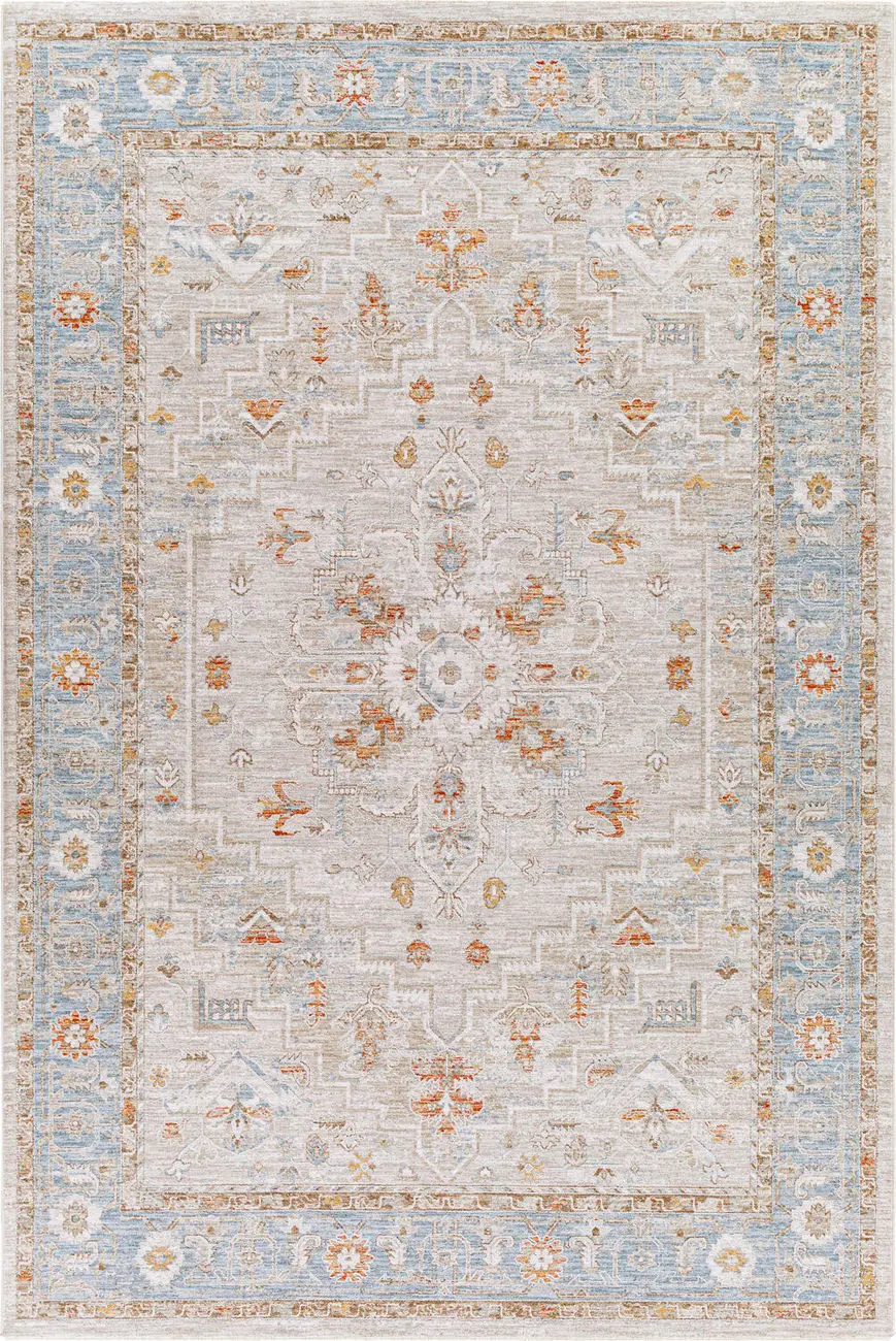 Modern Loom Avant Garde AVT-2316 Blue Power Loomed Synthetic Rug