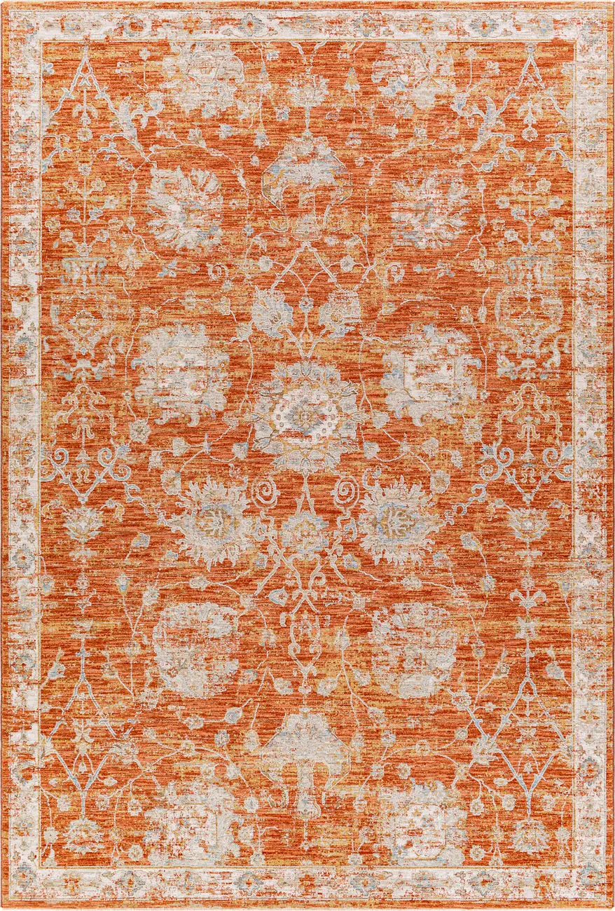 Modern Loom Avant Garde AVT-2321 Orange Power Loomed Synthetic Rug