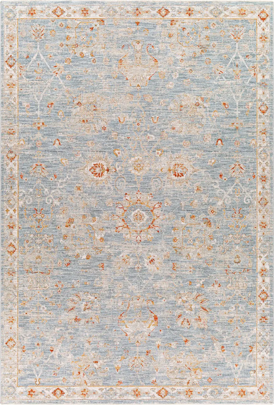 Modern Loom Avant Garde AVT-2322 Blue Power Loomed Synthetic Rug