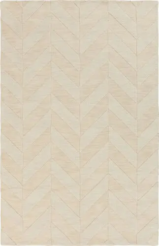 Central Park AWHP-4028 Khaki Patterned Wool Rug Product Image