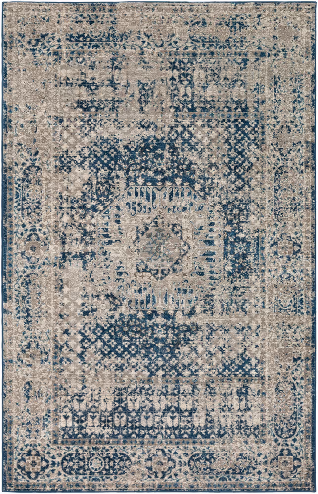 Surya Ayasofya AYA-3402 Navy Transitional Synthetic Rug