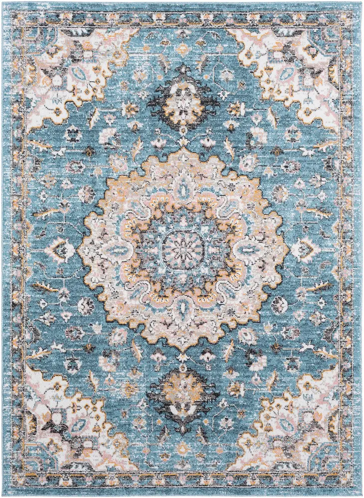 Azul AZU-2313 Aqua Transitional Traditional Rug