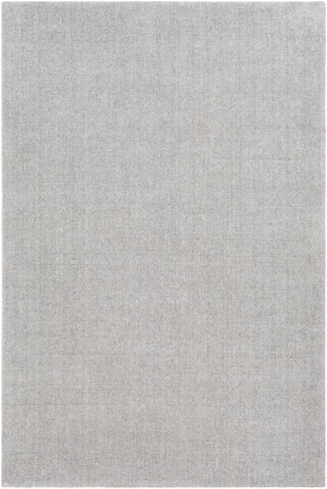 Bari BAR-2304 Medium Gray Solid Colored Synthetic Rug
