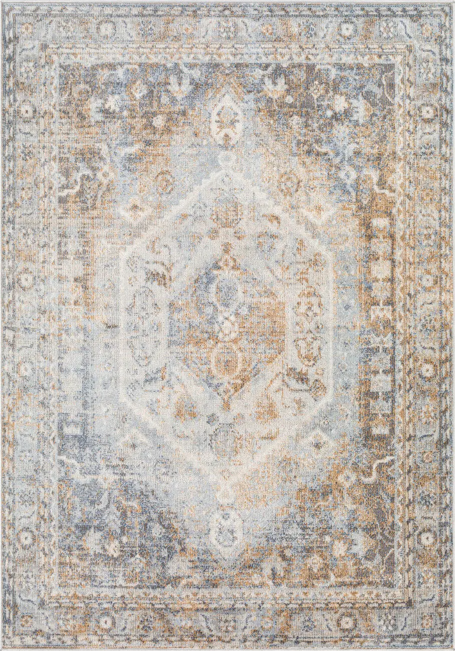 Modern Loom Bilbao BBO-2312 Beige Power Loomed Synthetic Rug