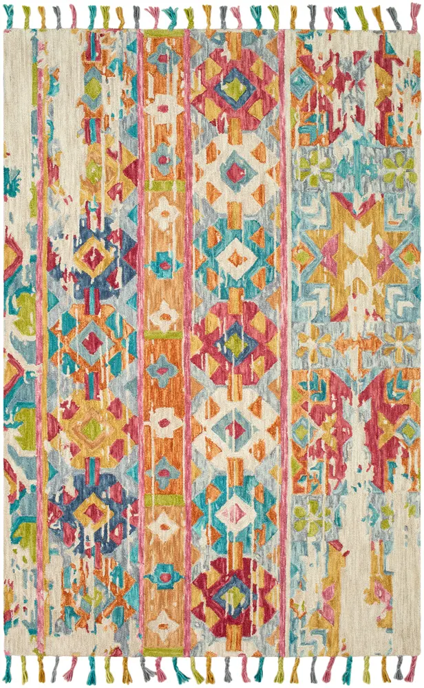 Bonifate BFT-1016 Rose Wool Abstract Rug