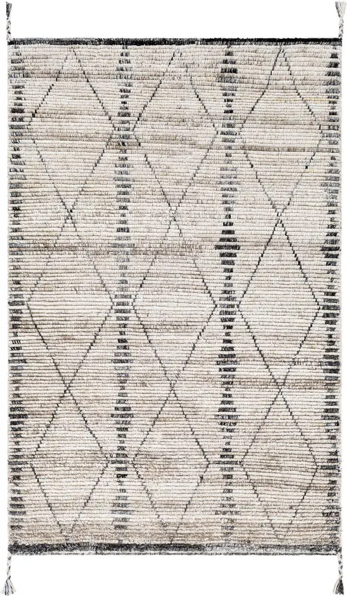 Surya Birch BHC-2302 Beige Hand Knotted Synthetic Rug