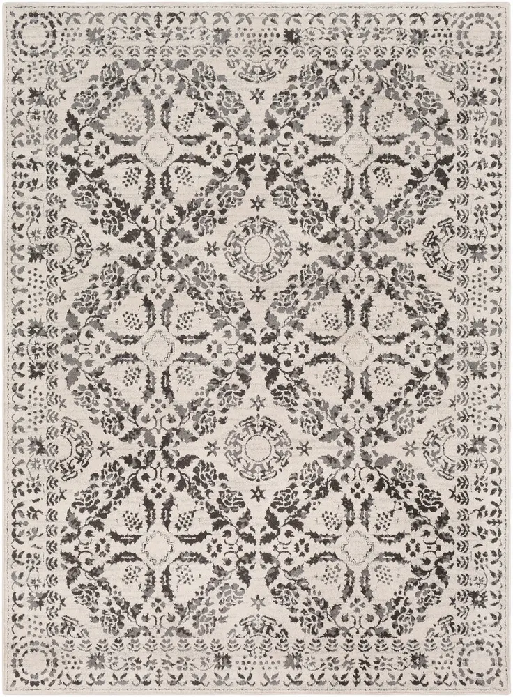Aceri ACI-2318 Medium Gray Transitional Synthetic Rug