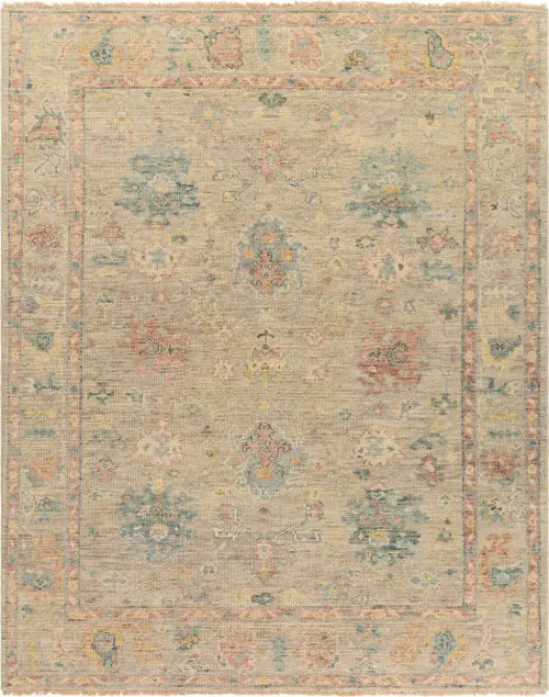 Modern Loom Biscayne Bsy-2306 Beige Hand Knotted Wool Rug