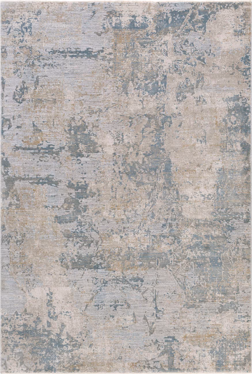 Modern Loom Brunswick Bwk-2307 Blue Power Loomed Synthetic Rug