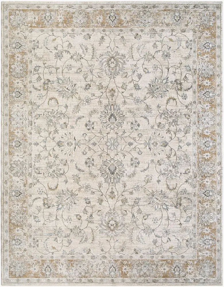 Brunswick BWK-2344 gray Rug