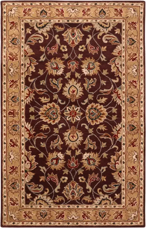 Surya Caesar CAE-1024 Burgundy Wool Traditional Rug