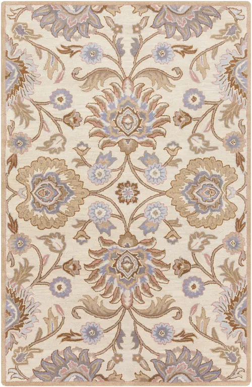 Surya Caesar CAE-1109 Cream Traditional Floral Rug