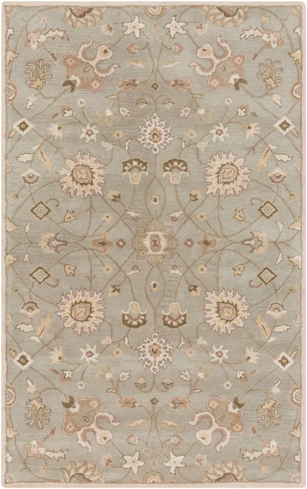 Caesar CAE-1121 Khaki Traditional Wool Rug