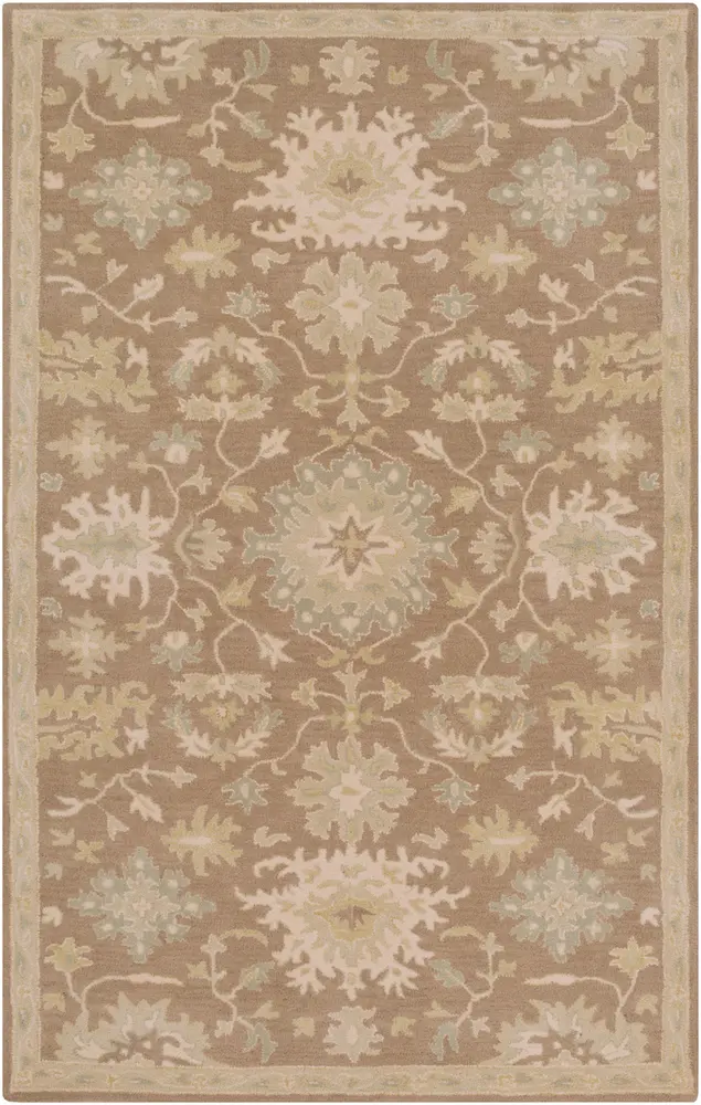 Caesar CAE-1149 Camel Traditional Wool Rug