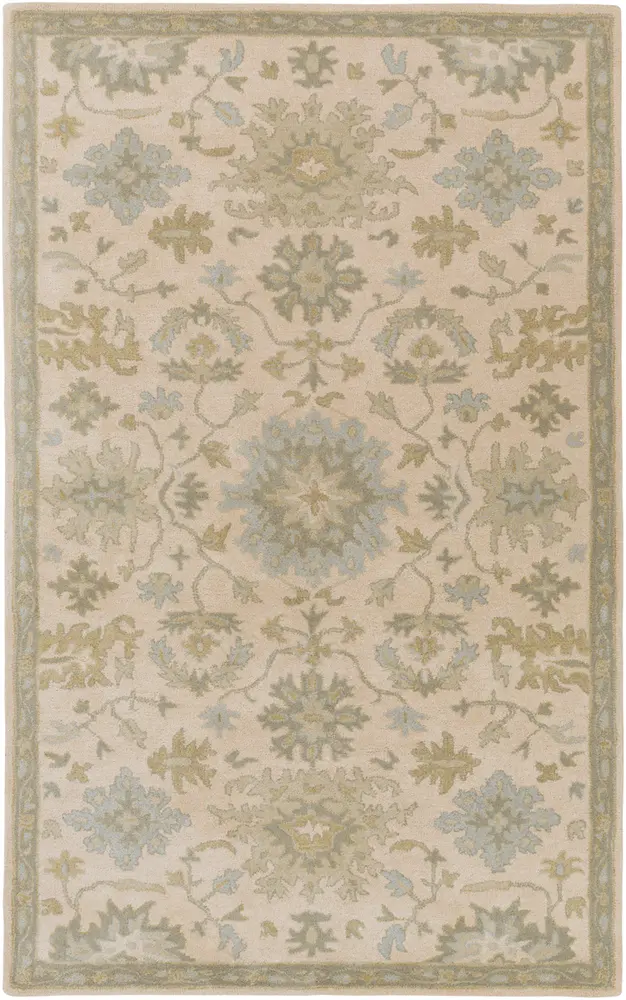 Caesar CAE-1161 Beige Wool Traditional Rug