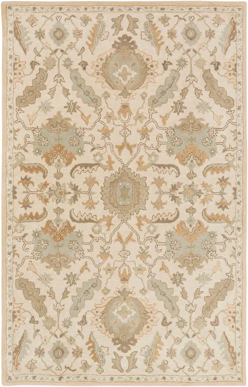 Surya Caesar CAE-1166 Beige Wool Traditional Rug