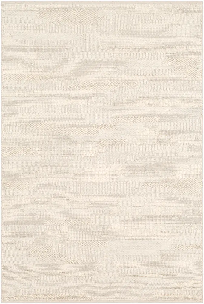 Cocoon CCN-1000 Beige Wool Abstract Rug