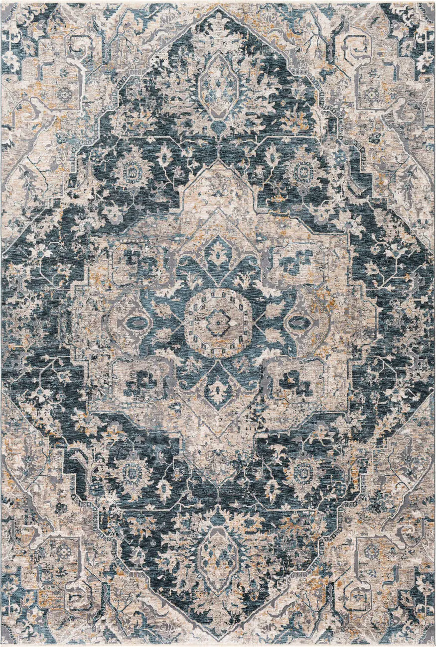 Modern Loom Cardiff CDF-2307 Gray Power Loomed Synthetic Rug