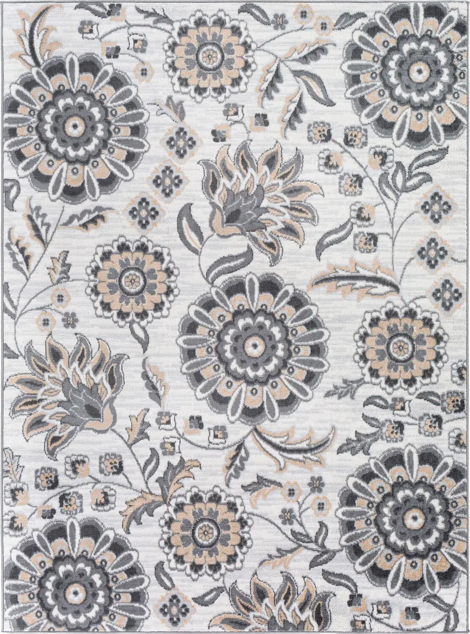 Modern Loom Adlisel ADE-2359 Beige Power Loomed Synthetic Rug