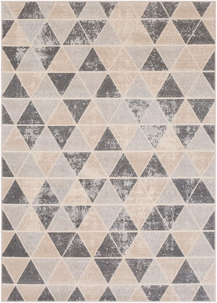 Surya City CIT-2330 Taupe Synthetic Abstract Rug