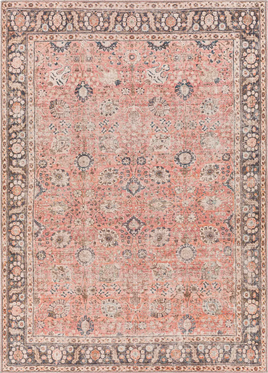 Modern Loom Colin CLN-2301 Pink Power Loomed Cotton Rug