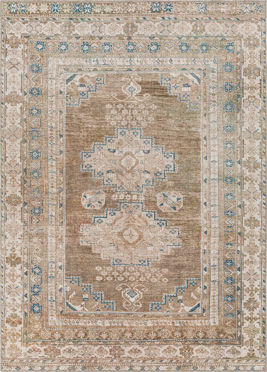 Modern Loom Colin CLN-2303 Beige Power Loomed Cotton Rug