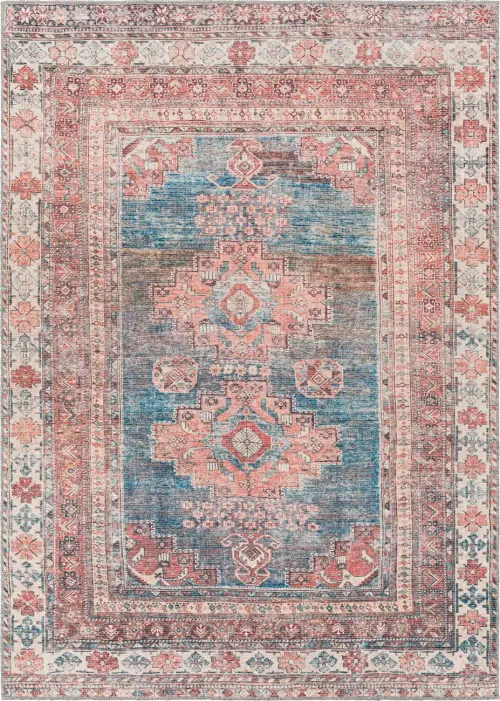 Modern Loom Colin CLN-2305 Multi-Colored Power Loomed Cotton Rug