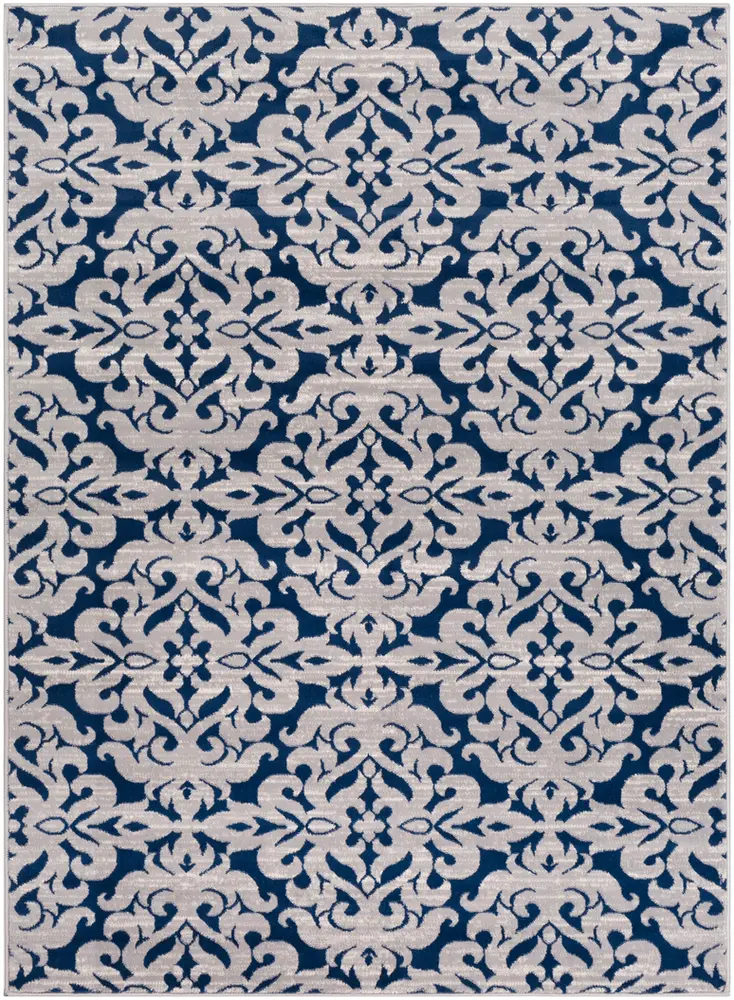 Clairmont CMT-2321 Medium Gray Abstract Synthetic Rug