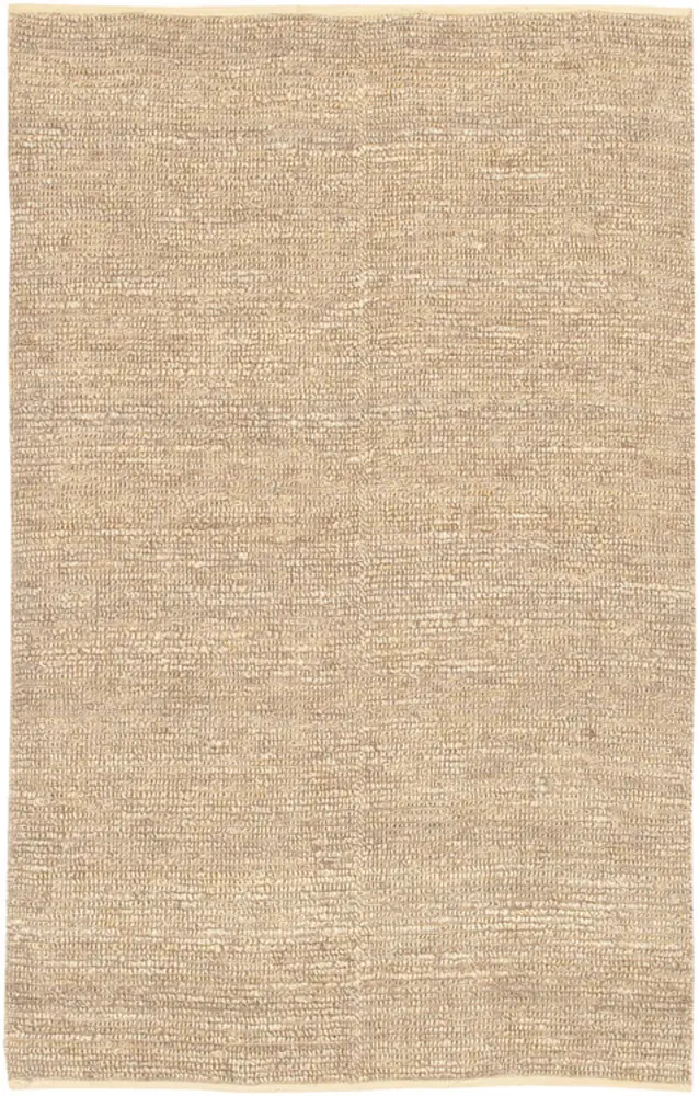 Continental COT-1930 Cream Natural Fiber Solid Colored Rug