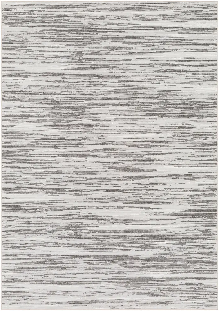Contempo CPO-3844 Light Gray Abstract Synthetic Rug