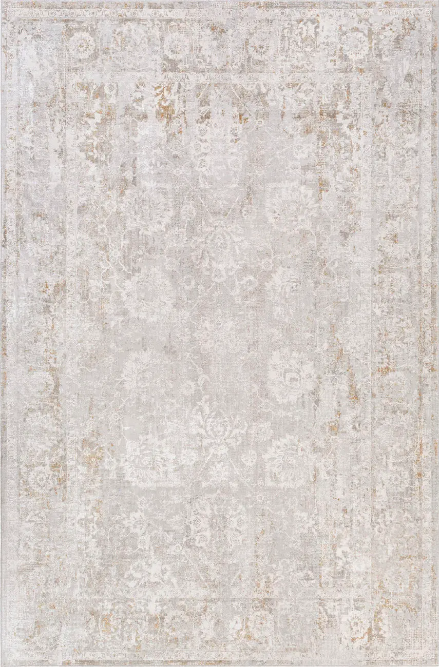 Modern Loom Carmel Crl-2305 Gray Power Loomed Synthetic Rug