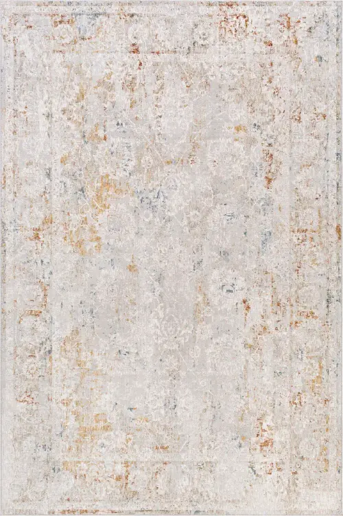 Modern Loom Carmel Crl-2307 Gray Power Loomed Synthetic Rug