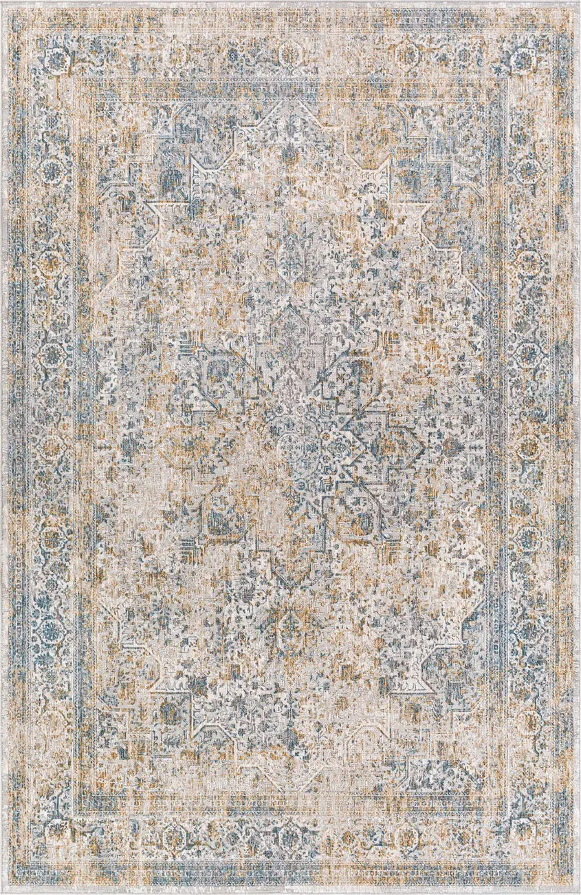 Modern Loom Carmel CRL-2312 Gray Power Loomed Synthetic Rug