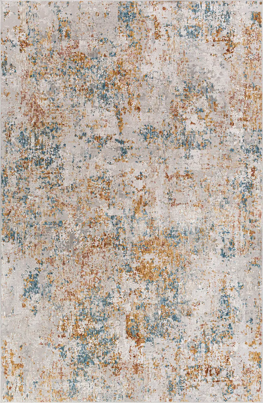 Modern Loom Carmel CRL-2316 Multi-Colored Power Loomed Synthetic Rug