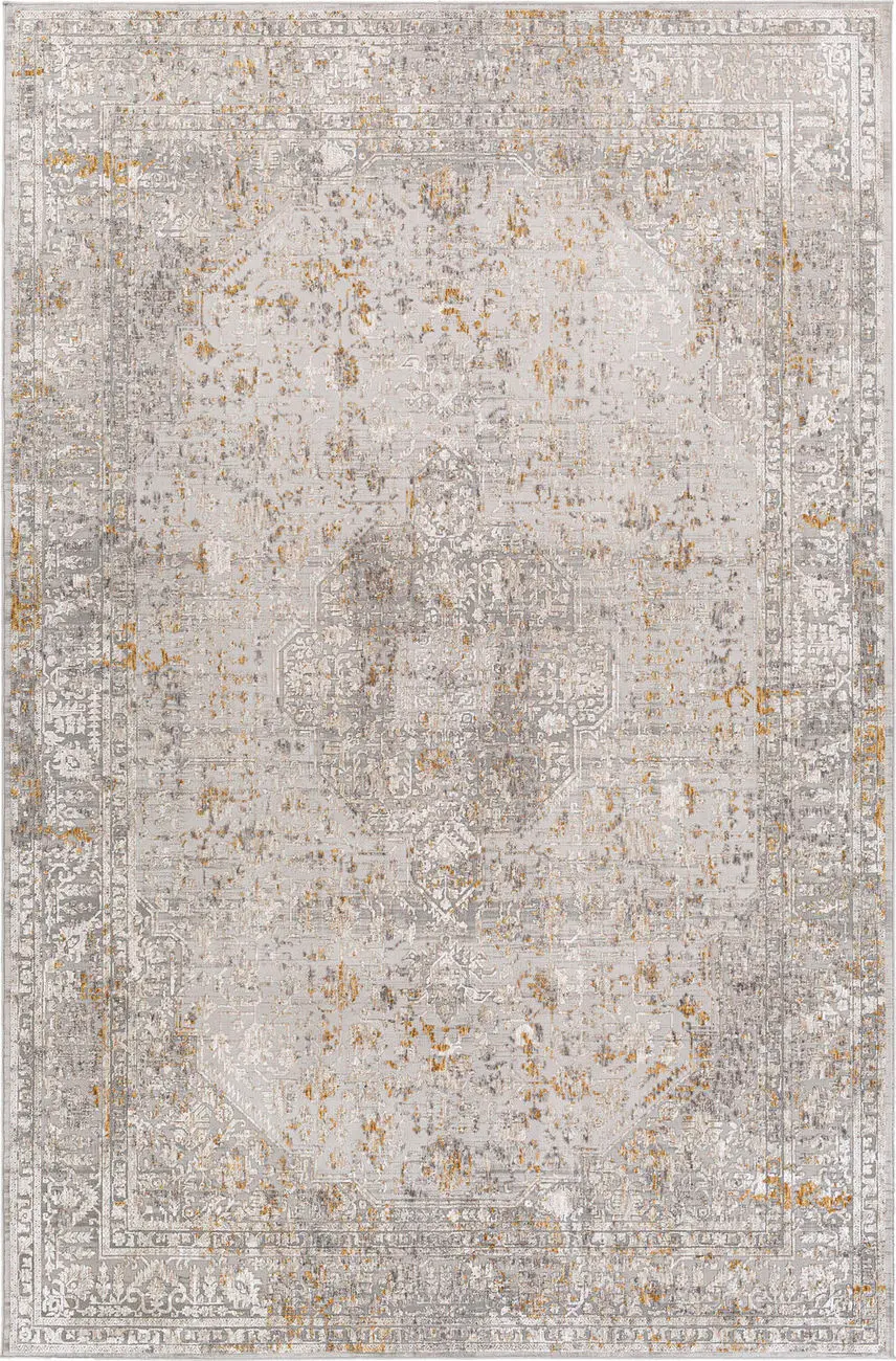Modern Loom Carmel CRL-2318 Gray Power Loomed Synthetic Rug