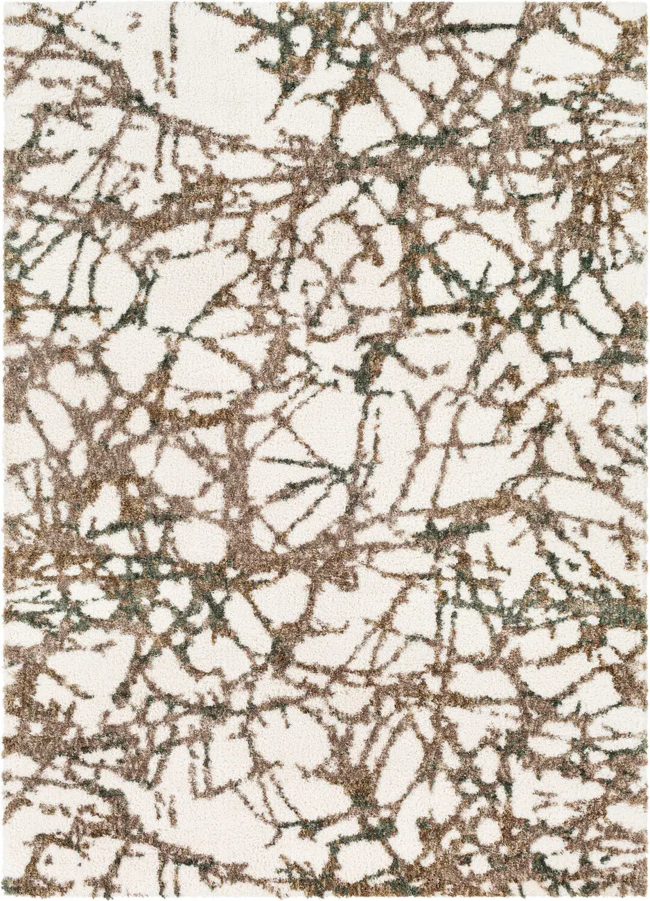 Modern Loom Celestial shag CSG-2300 Beige Power Loomed Synthetic Rug