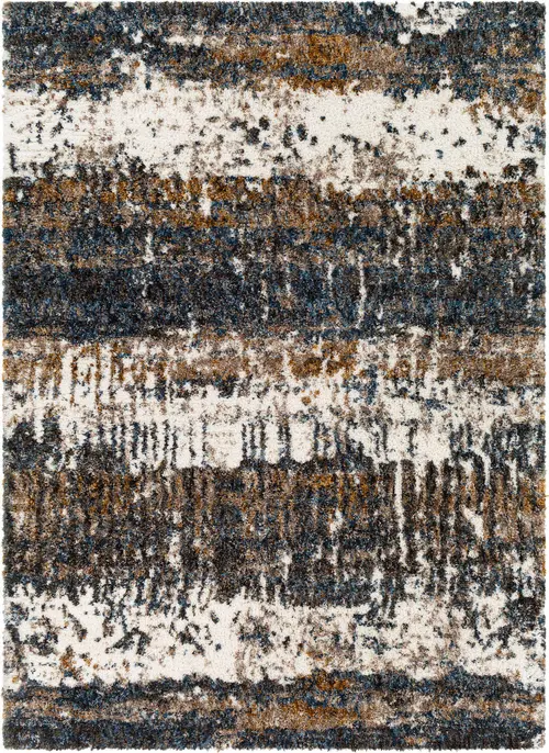 Modern Loom Celestial shag CSG-2302 Multi-Colored Power Loomed Synthetic Rug