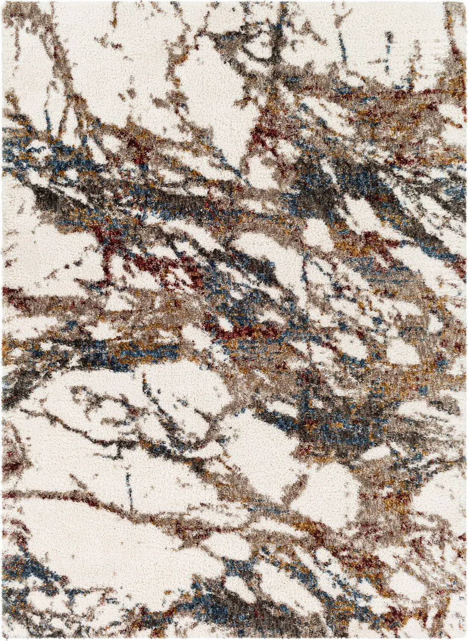 Modern Loom Celestial shag CSG-2304 Multi-Colored Power Loomed Synthetic Rug